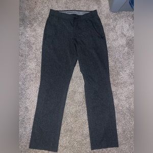 Men’s under armour golf slacks 32/32 dark grey